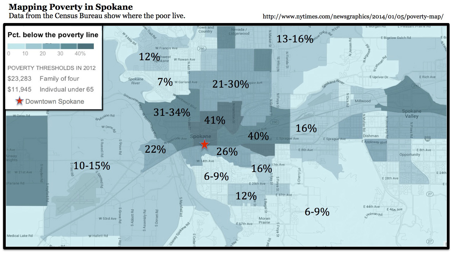 Poverty map color