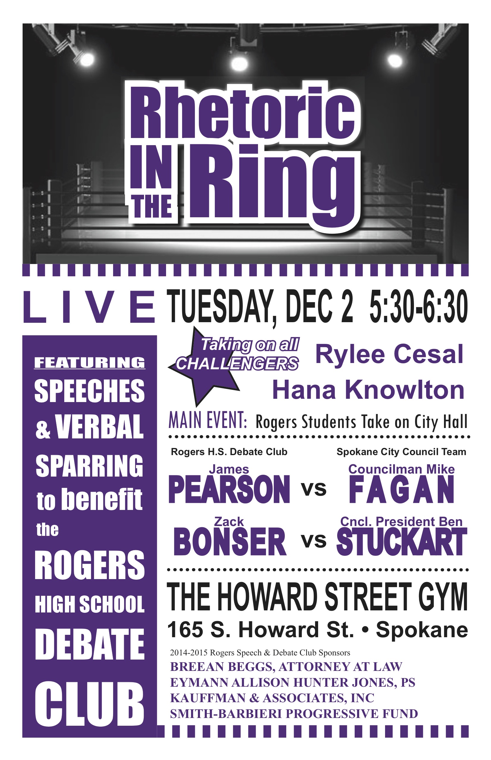 RhetoricInTheRingPromoPoster